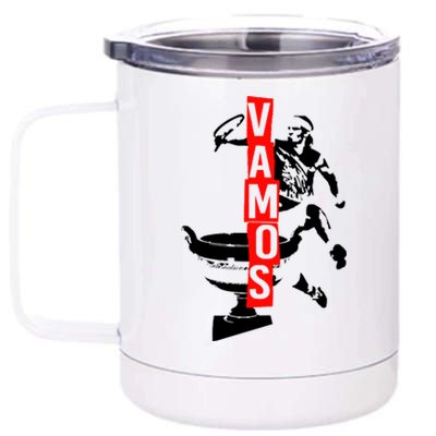 Vamos Rafa Rafael Nadal Tennis Lover 12 oz Stainless Steel Tumbler Cup