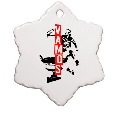 Vamos Rafa Rafael Nadal Tennis Lover Ceramic Star Ornament