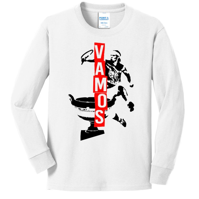 Vamos Rafa Rafael Nadal Tennis Lover Kids Long Sleeve Shirt