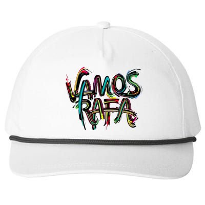 Vamos Rafa Rafael Nadal Tennis Lover Snapback Five-Panel Rope Hat