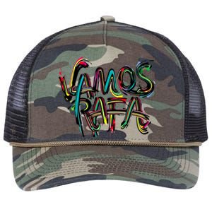 Vamos Rafa Rafael Nadal Tennis Lover Retro Rope Trucker Hat Cap