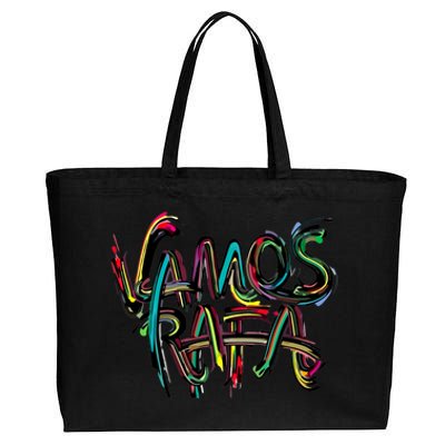 Vamos Rafa Rafael Nadal Tennis Lover Cotton Canvas Jumbo Tote