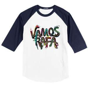 Vamos Rafa Rafael Nadal Tennis Lover Baseball Sleeve Shirt