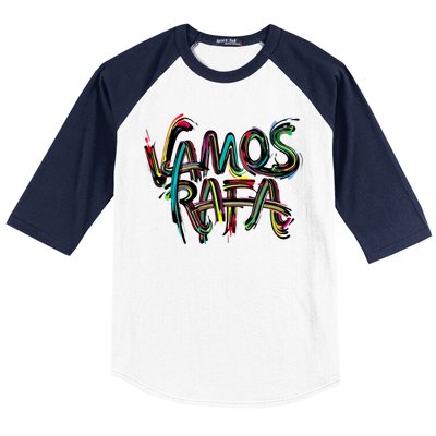 Vamos Rafa Rafael Nadal Tennis Lover Baseball Sleeve Shirt