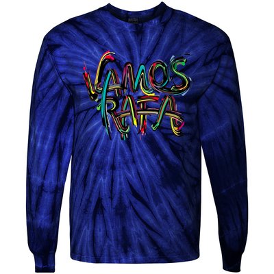 Vamos Rafa Rafael Nadal Tennis Lover Tie-Dye Long Sleeve Shirt