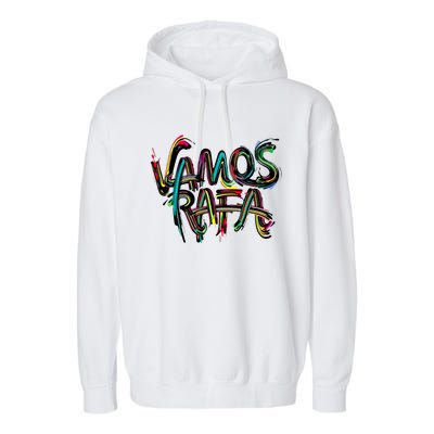 Vamos Rafa Rafael Nadal Tennis Lover Garment-Dyed Fleece Hoodie