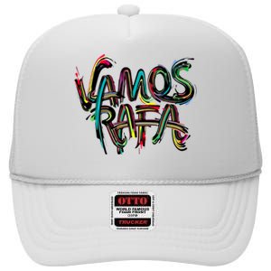 Vamos Rafa Rafael Nadal Tennis Lover High Crown Mesh Back Trucker Hat