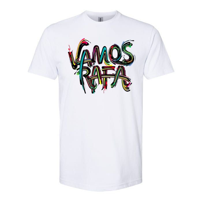 Vamos Rafa Rafael Nadal Tennis Lover Softstyle CVC T-Shirt