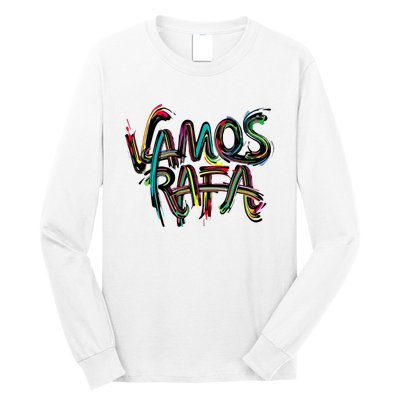 Vamos Rafa Rafael Nadal Tennis Lover Long Sleeve Shirt