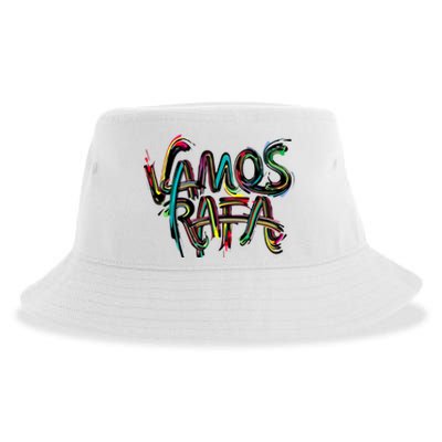 Vamos Rafa Rafael Nadal Tennis Lover Sustainable Bucket Hat