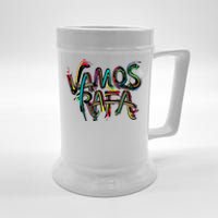 Vamos Rafa Rafael Nadal Tennis Lover Beer Stein