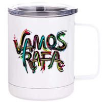 Vamos Rafa Rafael Nadal Tennis Lover 12 oz Stainless Steel Tumbler Cup