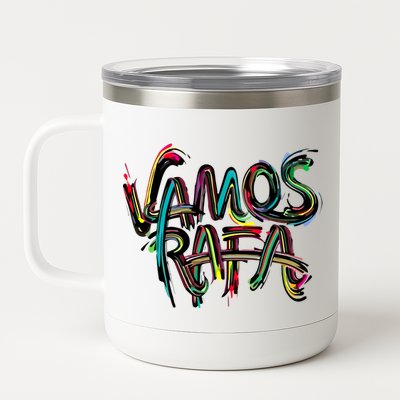 Vamos Rafa Rafael Nadal Tennis Lover 12 oz Stainless Steel Tumbler Cup