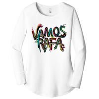 Vamos Rafa Rafael Nadal Tennis Lover Women's Perfect Tri Tunic Long Sleeve Shirt