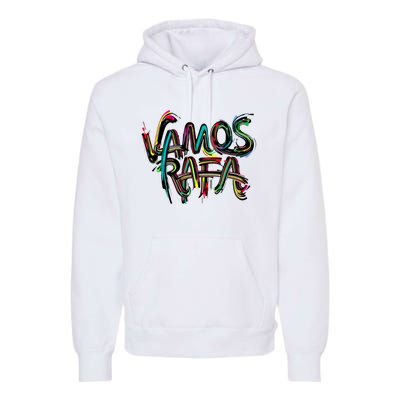 Vamos Rafa Rafael Nadal Tennis Lover Premium Hoodie