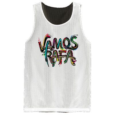 Vamos Rafa Rafael Nadal Tennis Lover Mesh Reversible Basketball Jersey Tank