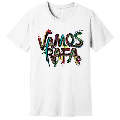 Vamos Rafa Rafael Nadal Tennis Lover Premium T-Shirt