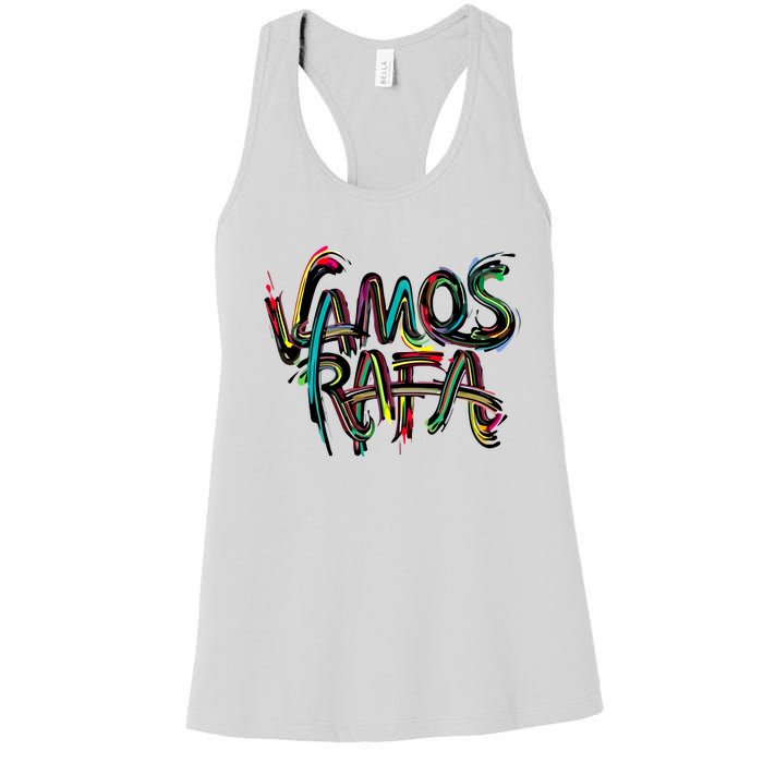 Vamos Rafa Rafael Nadal Tennis Lover Women's Racerback Tank