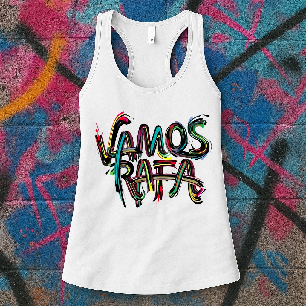 Vamos Rafa Rafael Nadal Tennis Lover Womens Tank Top