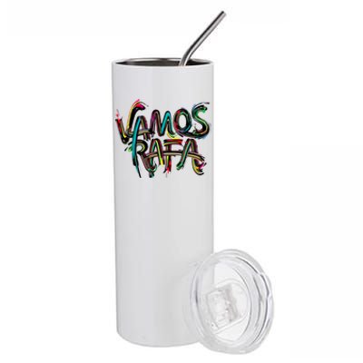 Vamos Rafa Rafael Nadal Tennis Lover Stainless Steel Tumbler