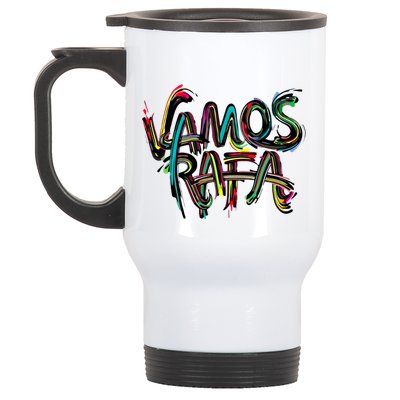 Vamos Rafa Rafael Nadal Tennis Lover Stainless Steel Travel Mug