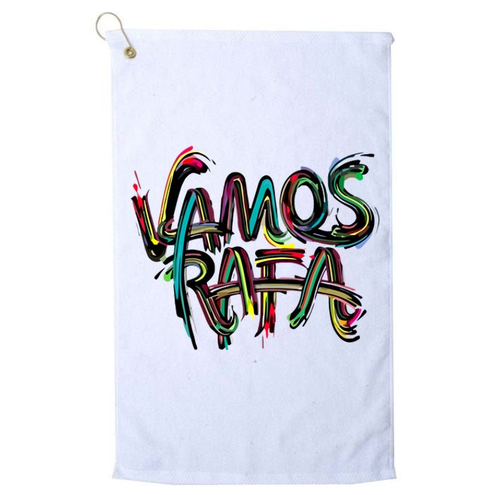 Vamos Rafa Rafael Nadal Tennis Lover Platinum Collection Golf Towel