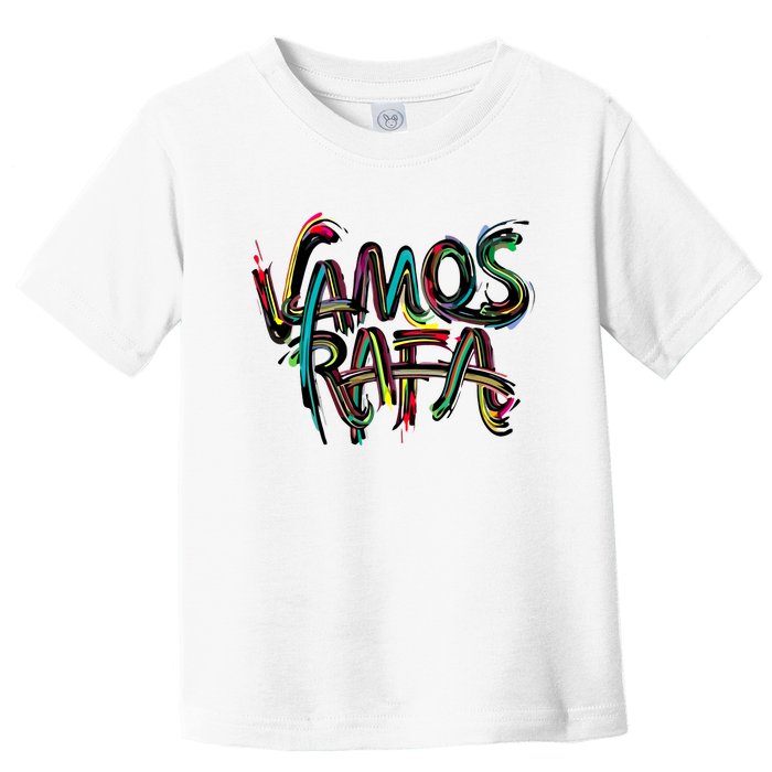 Vamos Rafa Rafael Nadal Tennis Lover Toddler T-Shirt