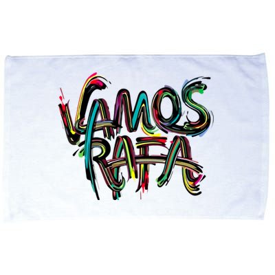 Vamos Rafa Rafael Nadal Tennis Lover Microfiber Hand Towel