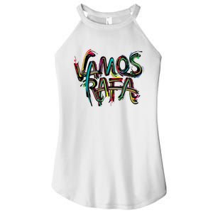 Vamos Rafa Rafael Nadal Tennis Lover Women's Perfect Tri Rocker Tank