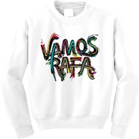 Vamos Rafa Rafael Nadal Tennis Lover Kids Sweatshirt