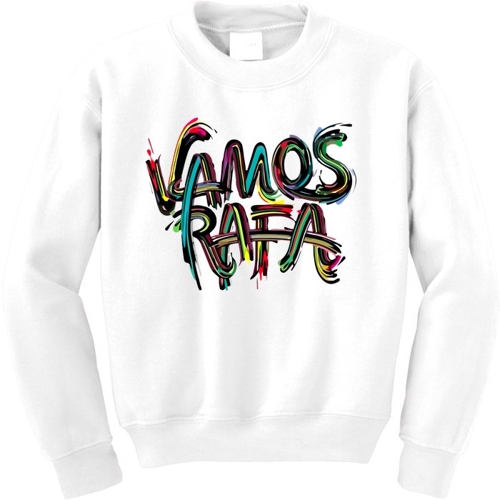 Vamos Rafa Rafael Nadal Tennis Lover Kids Sweatshirt