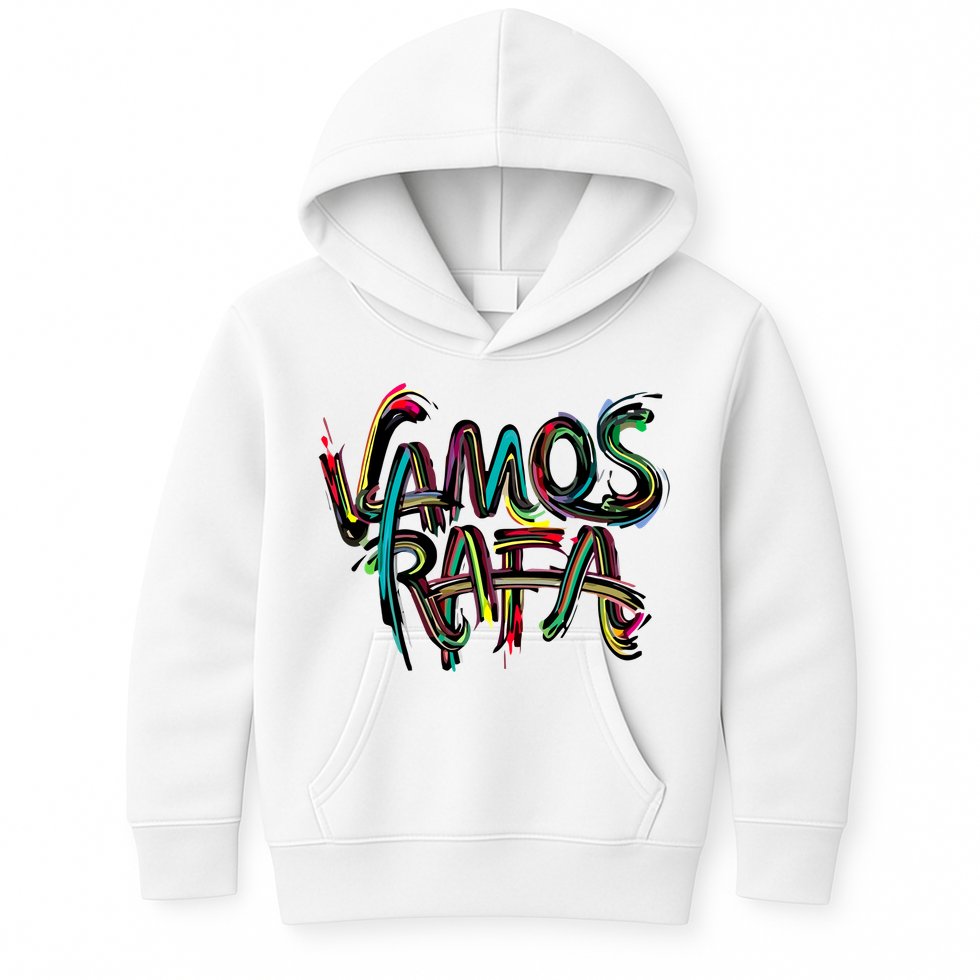 Vamos Rafa Rafael Nadal Tennis Lover Kids Hoodie