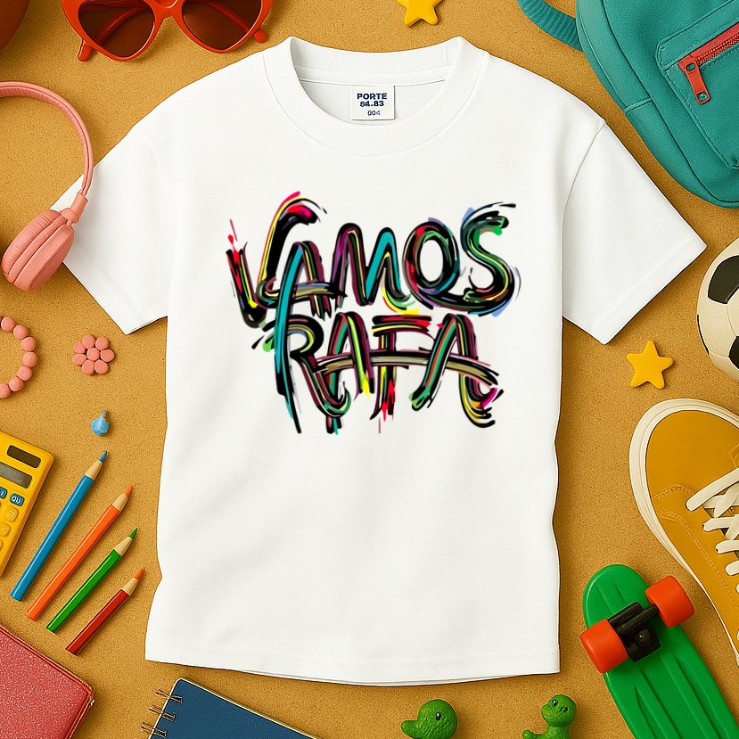 Vamos Rafa Rafael Nadal Tennis Lover Kids T-Shirt