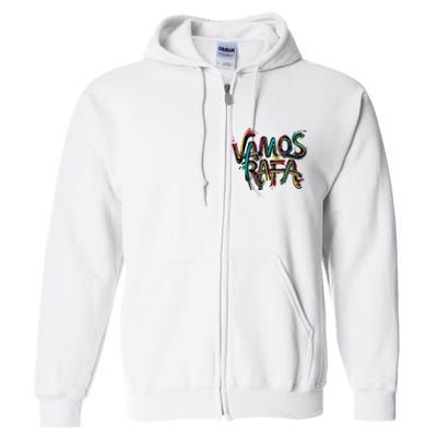 Vamos Rafa Rafael Nadal Tennis Lover Full Zip Hoodie