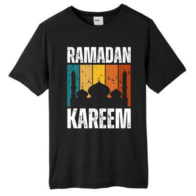 Vintage Ramadan Retro Ramadan Kareem Mubarak Cool Gift Tall Fusion ChromaSoft Performance T-Shirt