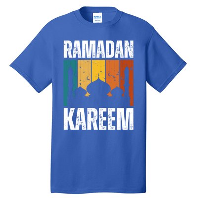 Vintage Ramadan Retro Ramadan Kareem Mubarak Cool Gift Tall T-Shirt