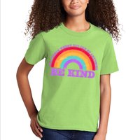 Vintage Retro Rainbow Be Kind Kids T-Shirt