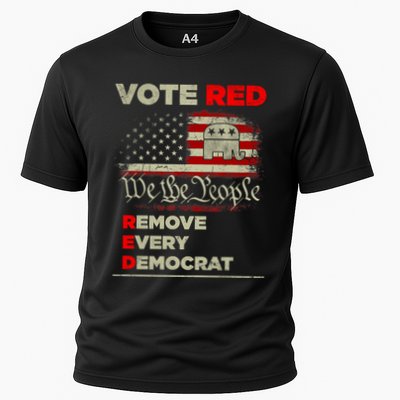 Vote Red Remove Every Democrat Red Wave Republican GOP Performance Shirt