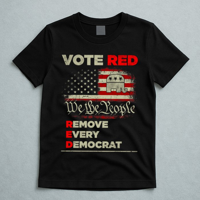 Vote Red Remove Every Democrat Red Wave Republican GOP T-Shirt