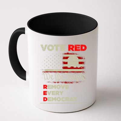 Vote Red Remove Every Democrat Red Wave Republican GOP Mug