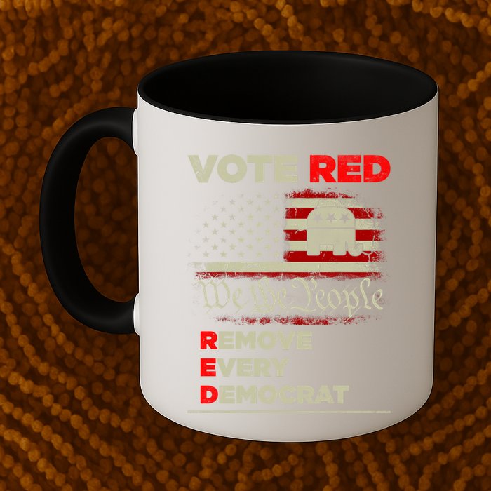 Vote Red Remove Every Democrat Red Wave Republican GOP Mug