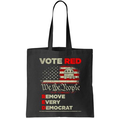 Vote Red Remove Every Democrat Red Wave Republican GOP Bag