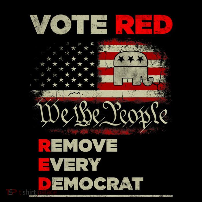 Vote Red Remove Every Democrat Red Wave Republican GOP Tank Top