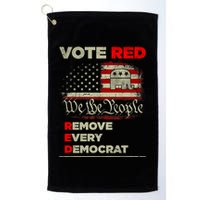 Vote Red Remove Every Democrat Red Wave Republican GOP Golf Towel
