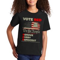 Vote Red Remove Every Democrat Red Wave Republican GOP Kids T-Shirt