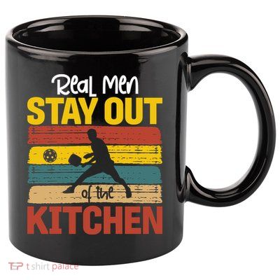 Vintage Real Stay Out Of The Kitchen Pickleball Gift 11oz C Handle Ceramic Mug