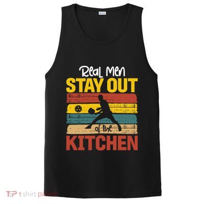 Vintage Real Stay Out Of The Kitchen Pickleball Gift PosiCharge Competitor Tank