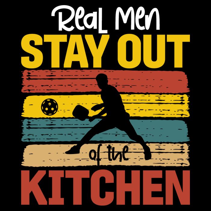 Vintage Real Stay Out Of The Kitchen Pickleball Gift Toddler T-Shirt