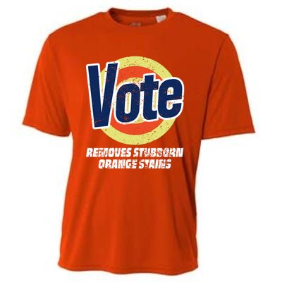 Vote Removes Stubborn Orange Stains Kamala Harris Gift Cooling Performance Crew T-Shirt