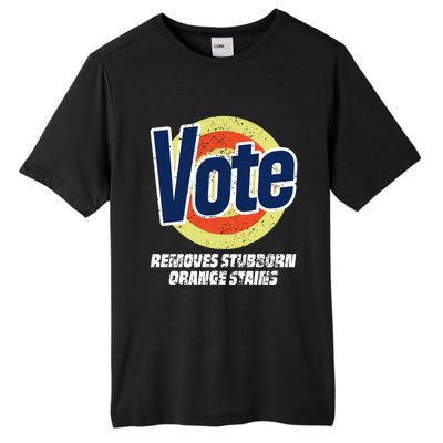 Vote Removes Stubborn Orange Stains Kamala Harris Gift Tall Fusion ChromaSoft Performance T-Shirt